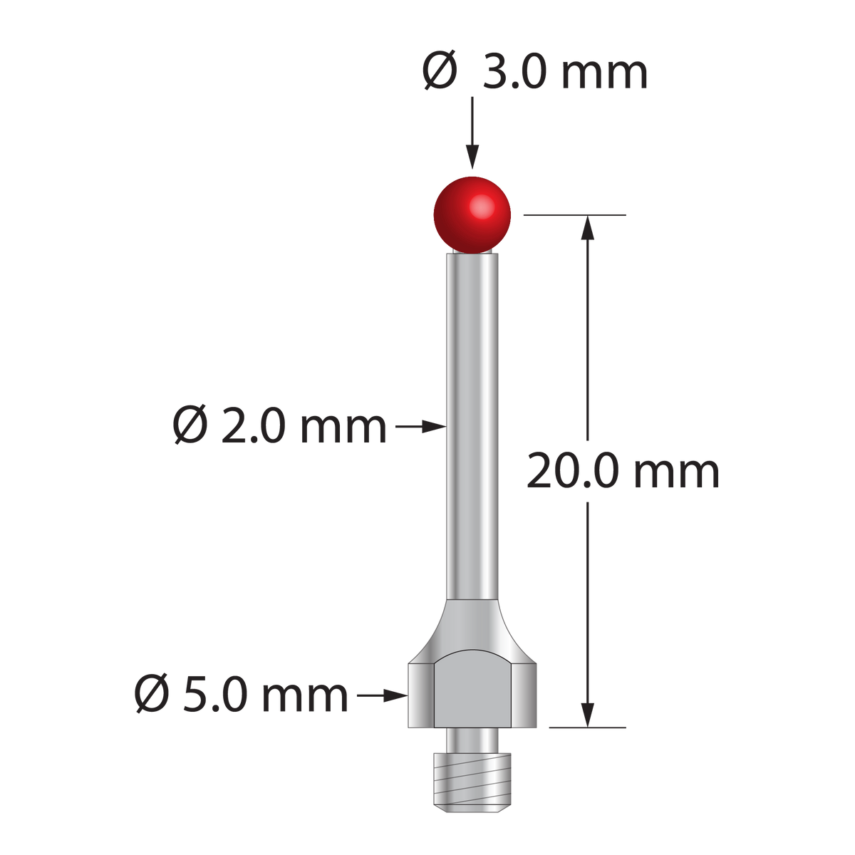Hexagon Styli — QMark Manufacturing Inc