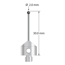 AFG-2030-DS1-SN M5 2.0mm silicon nitride stylus, 30.0mm long by Q-Mark Manufacturing, Inc.
