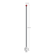 ATG-40120-TX M5 stylus, 4.0mm ruby ball, carbon fiber stem, titanium base, 120mm length by Q-Mark Manufacturing, Inc.