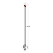 ATG-50110 M5 stylus with 5.0mm ruby ball, carbide stem, and stainless steel base, 110mm long by Q-Mark Manufacturing, Inc.