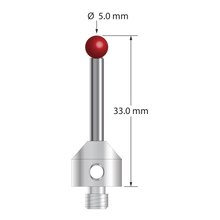 ATG-5033-DS3 M5 5.0mm silicon nitride stylus by Q-Mark Manufacturing, Inc.