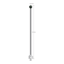 M5 stylus with 7.0 mm diameter silicon nitride ball, 3.5 mm diameter carbide stem, and 11.0 mm diameter x 10.0 mm long stainless steel base. Overall stylus length is 130.0 mm. Stylus weight is 22.34 grams.