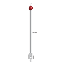 ATG-80100 M5 stylus with 8.0mm ruby ball, carbide stem, and stainless steel base, 100mm long by Q-Mark Manufacturing, Inc.