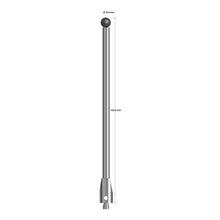 ATG-80150-20-SN M5 stylus with 8.0mm silicon nitride ball, carbide stem, and stainless steel base, 150mm long by Q-Mark Manufacturing, Inc.
