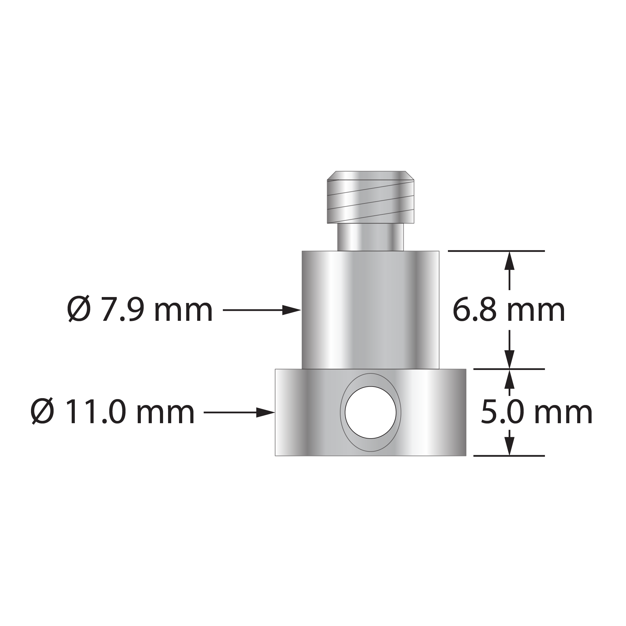 DS-500 M5 stainless steel screw for DSK-500 by Q-Mark Manufacturing, Inc.