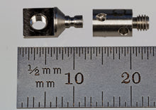 JM3-90-PF M3 titanium right angle fitting for rotary adapter by Q-Mark Manufacturing, Inc.
