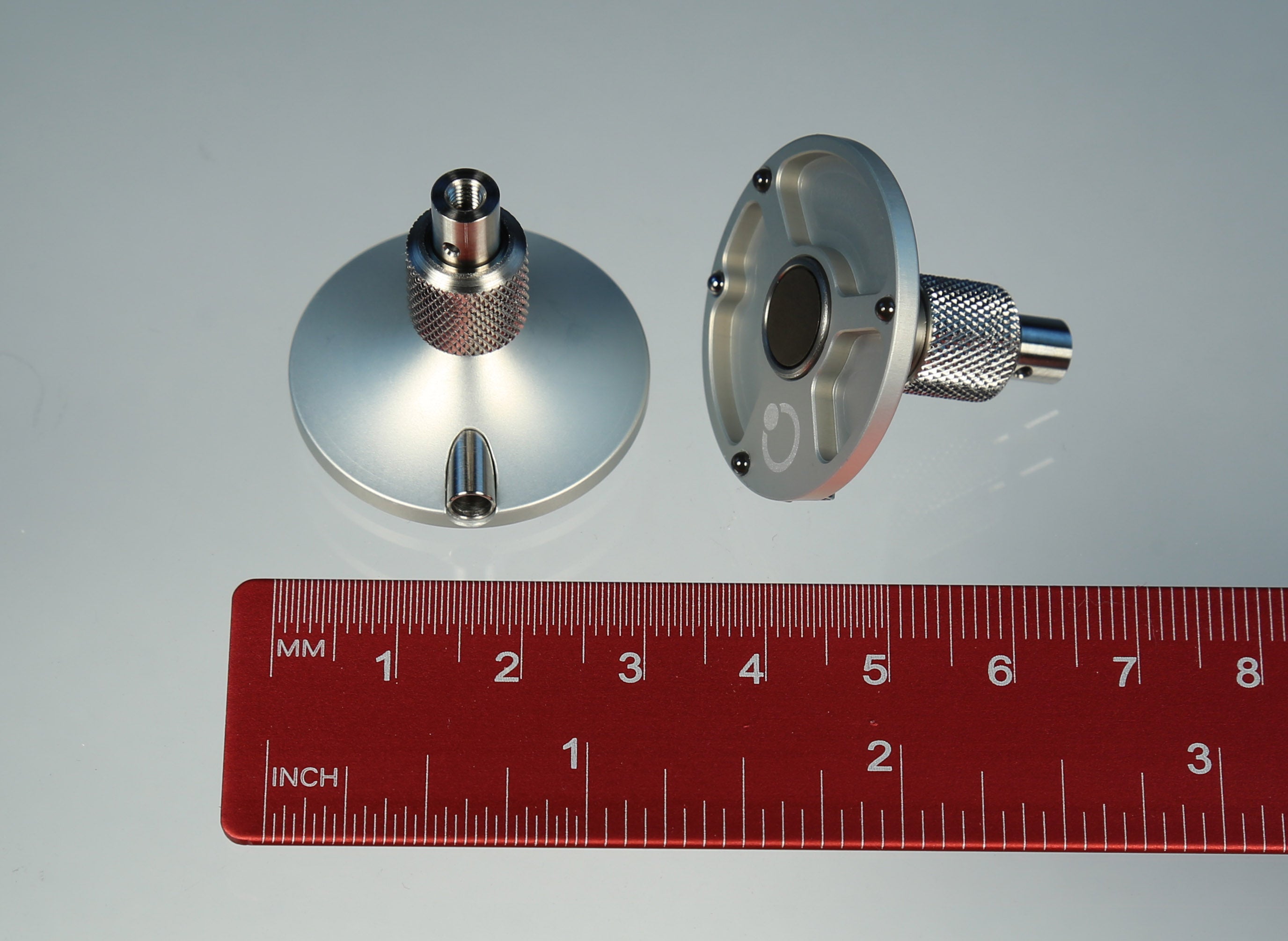 LSP-244-X1 M3 stylus clamping adapter plate, aluminum body, stainless steel rotating adapter for Hexagon HP-S-X1C/H.