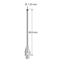 TM3-1340-TX-SN M3 stylus with 1.35mm silicon nitride ball and titanium base by Q-Mark Manufacturing, Inc.