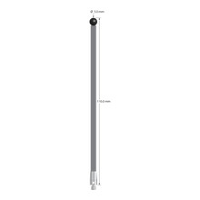 TM3-50110-TX-SN M3 5.0mm silicon nitride stylus with carbon fiber stem and titanium base, 110mm long.