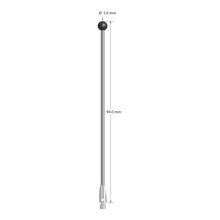 TM3-5094-DS2-TX-SN M3 stylus with 5.0mm silicon nitride ball, carbide stem, and titanium base, 94.0mm long by Q-Mark Manufacturing, Inc.