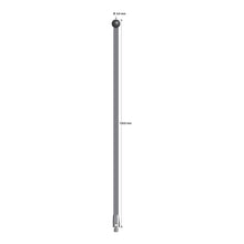 TM3-60150-TX-SN M3 stylus with 6.0mm silicon nitride ball, carbon fiber stem, and titanium base, 150mm long.