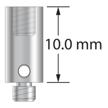 VM3-10-T-TX M3 XXT extension, titanium, 5.0 mm diameter x 10.0 mm long by Q-Mark Manufacturing, Inc.