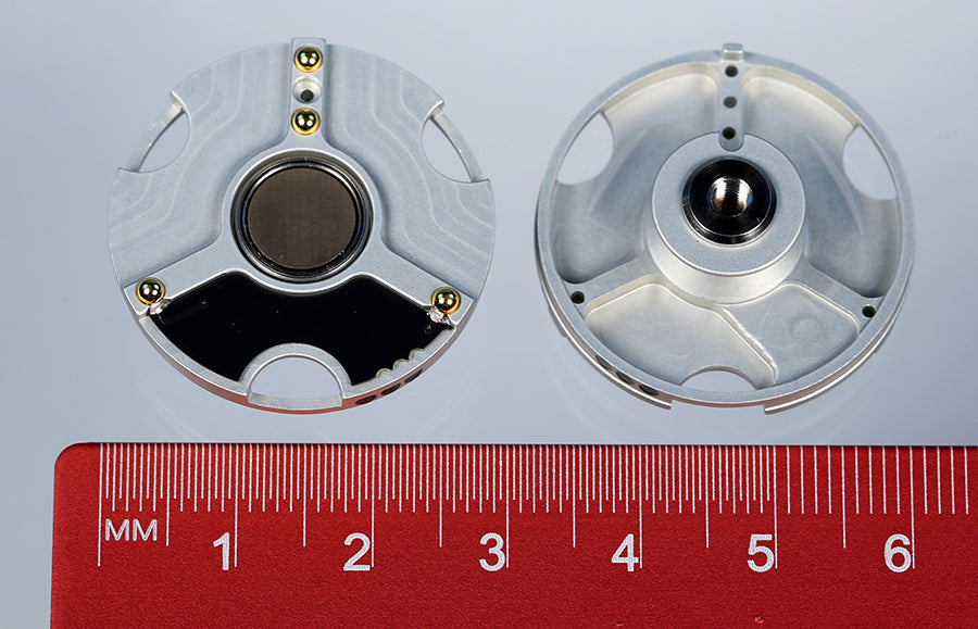 XXT-AP-ID3-10 M3 adapter plates with ID chips and gold-plated balls.