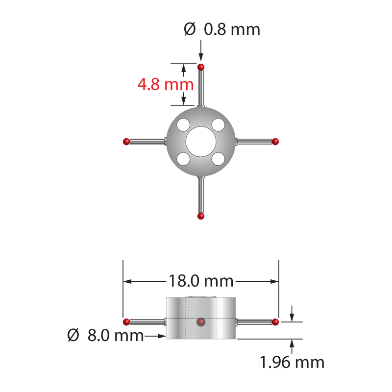 M3-XXT Star Styli – Q-Mark Manufacturing Inc
