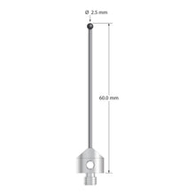 AFG-2560-SN M5 stylus with 2.5mm silicon nitride ball and carbide stem, 60mm long by Q-Mark Manufacturing, Inc.