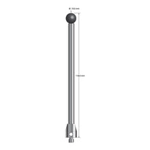 ATG-100118-SN M5 stylus with 10.0mm silicon nitride ball, carbide stem, and stainless steel base, 118.0mm long by Q-Mark Manufacturing, Inc.