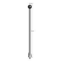 ATG-120160-SN M5 stylus with 12mm silicon nitride ball, carbide stem, and stainless steel base, 160mm long by Q-Mark Manufacturing, Inc.