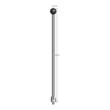 ATG-127190-SN M5 stylus with 12.7mm silicon nitride ball, carbide stem, stainless steel base, 190mm long by Q-Mark Manufacturing, Inc.