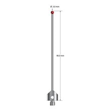ATG-3090 M5 stylus with 3.0mm ruby ball, carbide stem, and stainless steel base, 90mm long by Q-Mark Manufacturing, Inc.