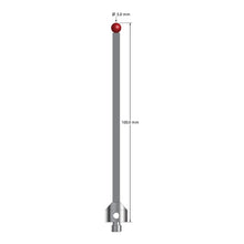 ATG-50100-TX M5 stylus with 5.0mm ruby ball, carbon fiber stem, and titanium base, 100mm long by Q-Mark Manufacturing, Inc.