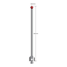 ATG-50105 M5 5.0mm ruby ball stylus with carbide stem and stainless steel base, 105mm long by Q-Mark Manufacturing, Inc.