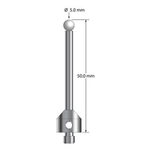 ATG-5050-Z M5 5.0mm zirconia ball stylus, 50.0mm long by Q-Mark Manufacturing, Inc.