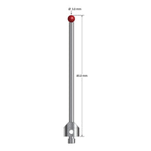ATG-5085 M5 stylus with 5.0 mm ruby ball, carbide stem, and stainless steel base, 85.0 mm long by Q-Mark Manufacturing, Inc.