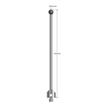 ATG-60110-SN M5 6.0mm silicon nitride ball stylus with carbide stem and stainless steel base, 110mm long by Q-Mark Manufacturing, Inc.