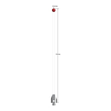 ATG-60170-C M5 stylus with 6.0mm ruby ball, ceramic stem, and aluminum base, 170mm long by Q-Mark.