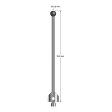 ATG-6095-SN M5 stylus with 6.0mm silicon nitride ball, carbide stem, and stainless steel base, 95.0mm long by Q-Mark Manufacturing, Inc.