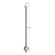 ATG-70130-Z M5 stylus with 7.0mm zirconia ball, carbide stem, and stainless steel base, 130mm long by Q-Mark Manufacturing, Inc.