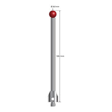 ATG-80100 M5 stylus with 8.0mm ruby ball, carbide stem, and stainless steel base, 100mm long by Q-Mark Manufacturing, Inc.