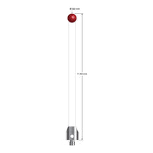 ATG-80114.5-C M5 stylus with 8.0mm ruby ball, ceramic stem, and aluminum base, 114.5mm long by Q-Mark Manufacturing, Inc.