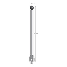 ATG-80114.5-SN M5 stylus with 8.0mm silicon nitride ball, carbide stem, and stainless steel base, 114.5mm long by Q-Mark Manufacturing, Inc.