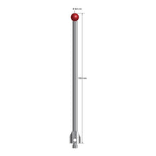 ATG-80130 M5 stylus with 8.0mm ruby ball, carbide stem, and stainless steel base, 130mm long by Q-Mark Manufacturing, Inc.