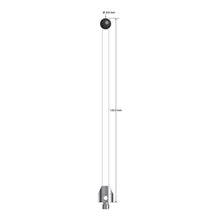 ATG-80135-C-SN M5 stylus with 8.0mm silicon nitride ball, ceramic stem, and aluminum base, 135mm long by Q-Mark Manufacturing, Inc.