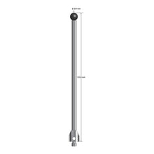 ATG-80135-SN M5 stylus with 8.0mm silicon nitride ball, carbide stem, and stainless steel base, 135.0mm long by Q-Mark Manufacturing, Inc.