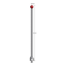 ATG-80145 M5 stylus with 8.0mm ruby ball, carbide stem, stainless steel base, 145mm long by Q-Mark Manufacturing, Inc.