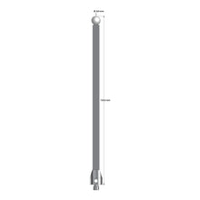 ATG-80150-TX-Z M5 stylus with 8.0mm zirconia ball, carbon fiber stem, and titanium base, 150.0mm long by Q-Mark Manufacturing, Inc.