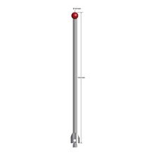 ATG-80155 M5 8.0mm ruby ball stylus with carbide stem and stainless steel base, 155mm long by Q-Mark Manufacturing, Inc.
