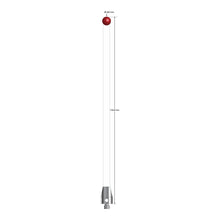 ATG-80175-C M5 stylus with 8.0mm ruby ball, ceramic stem, and aluminum base, 175.0mm long by Q-Mark Manufacturing, Inc.