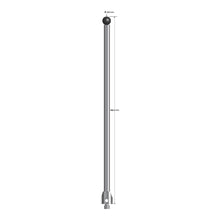 ATG-80180-SN M5 8.0mm silicon nitride stylus with carbide stem and stainless steel base, 180mm long by Q-Mark Manufacturing, Inc.
