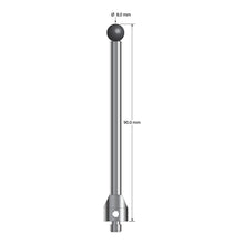 ATG-8090-SN M5 stylus with 8.0mm silicon nitride ball, carbide stem, and stainless steel base, 90.0mm long by Q-Mark Manufacturing, Inc.