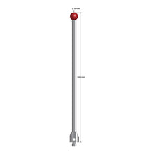 ATG-90150 M5 stylus with 9.0mm ruby ball, carbide stem, and stainless steel base, 150mm long by Q-Mark Manufacturing, Inc.