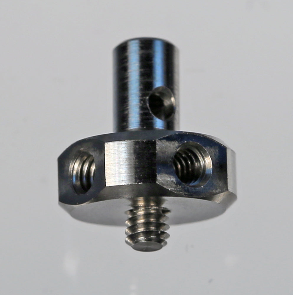 KM2-10 M2 adjustable 5-way star hub, stainless steel by Q-Mark Manufacturing, Inc.