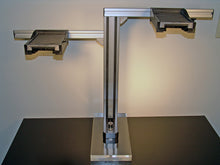 PCM-MINI multi-sensor probe rack, two-level, 720x450mm, stainless steel, for CMM tables.