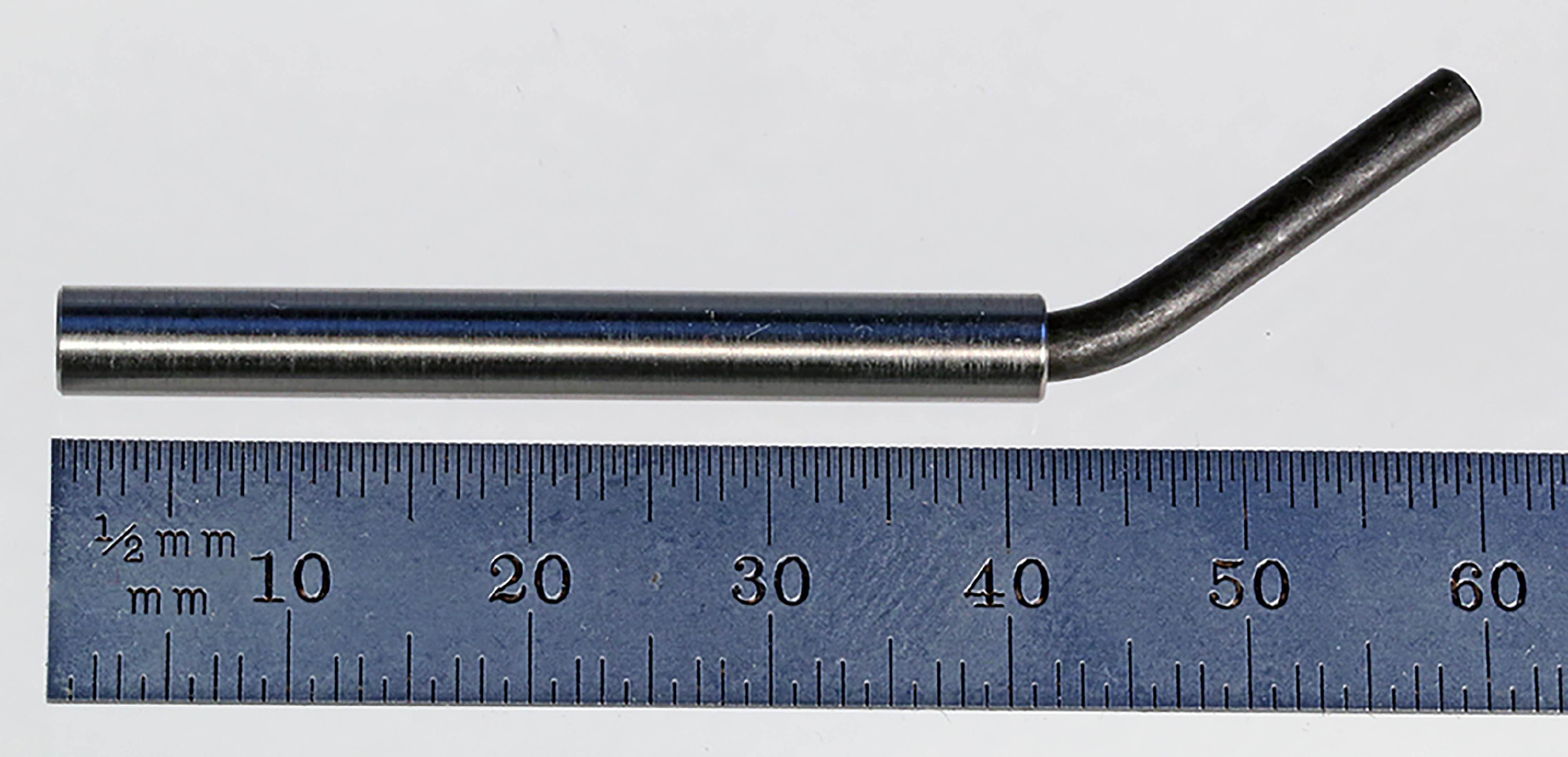 PK-5 M5 probe key, hardened tool steel and stainless steel, 40mm long by Q-Mark Manufacturing, Inc.