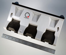 PS-XXT probe change magazine for three VAST XXT TL1 and TL3 sensors, black and silver metal.