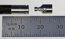 RM3-5PF M3 thread adapter, 5.0mm diameter, 5.0mm long, titanium, by Q-Mark Manufacturing, Inc.