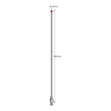 TM3-20100 M3 stylus with 2.0mm ruby ball, carbide stem, and stainless steel base, 100mm long by Q-Mark Manufacturing, Inc.